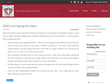 Tablet Screenshot of ferrumforge.com